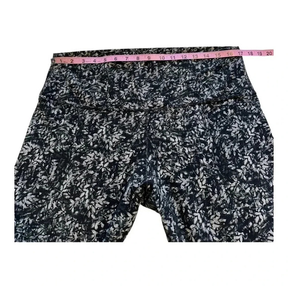 Lululemon Align High-Rise Crop 21" | Blossom Overlay Starlight Multi - Size 16 - Picture 6 of 9